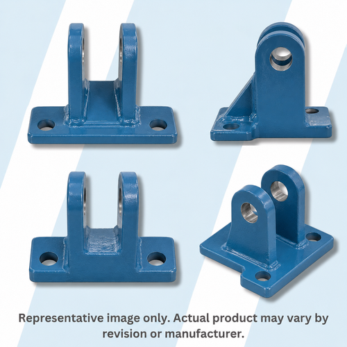 Milnor #04 21257A - CLEVIS PIN BRACKET (COLOR=AZUR