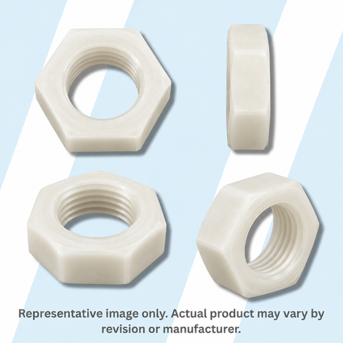 Milnor #15G126 - HXLOCKNUT NYLON 10-24 UNC SS N