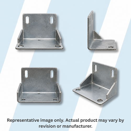 Milnor #27A06006C - SLOTTED UNISTRUT L BRACKET