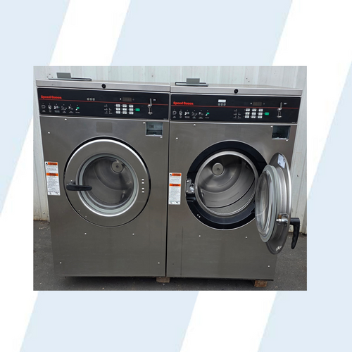 SPEED QUEEN 30 LBS HARDMOUNT WASHER-EXTRACTOR MODEL SCN030JC2OU1001 SN: 0911020850