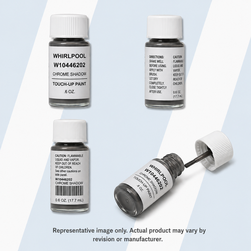 WHIRLPOOL #W10446202 - .6 OZ TOUCH-UP PAINT-CHROME SHADOW