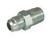 Gas Flex, SS, 1/2" x 48", 1/2"MIP x 1/2"FIP