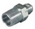 Gas Flex, SS, 3/8"x48",1/2"MIP & 3/8" FIP x Nut