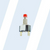 Milnor #09R002PBSW - PUSHBUTTON SPST NO-MOM 125V