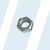 Dexter Replacement Part #8520-223-003 Nut
