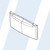 WHIRLPOOL #W10338431 - DRAWER FRONT ASM-CHROME SHADOW