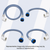 WHIRLPOOL #WPW10489643 - INLET HOSE (WARM WATER)