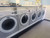 WASCOMAT CROSSOVER COIN OPERATED COMMERCIAL FRONT LOAD WASHING MACHINE, MODEL : WHWF09810M , SERIAL NO : CE0HU7E0000CTE2K0054 