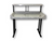 Fiberglass Table TFD 244 with TFD 4' Upper Shelf