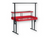 Fiberglass Folding Table TFD 245 with TFD 5' Shelf & TR 5 Rack