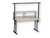 Fiberglass Laminate Table TFL 3048 with TFL 4' Shelf & TR 4 Rack Fiberglass Laminate Table TFL 3048 with TFL 4' Shelf & TR 4 Rack