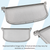 Dexter Replacement Part #9555-057-011P 20lb Stack Dryer Lint Screen
