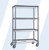 These bright and shiny chrome plated linen carts are versatile as they are practical. Our linen carts come in a variety of different sizes and shelving options. Ideal for transporting clean and soiled linen with ease.

Four sturdy 18"" x 36"" wire shelves
Shelves are adjustable in 1"" increments
Each shelf holds up to 500 lbs of evenly distributed weight
Casters are rated for a maximum total weight of 1,000 lbs per unit (250 lbs each)
Rolls easily on our quality 5"" casters - two locking
Easy to assemble without tools
Nylon and antimicrobial covers available

Dimensions: 36""L x 18""W x 78""H (w/casters)

Product Weight: 60 lbs