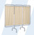 With a versatile design, this product provides a quick and easy way to divide space and create privacy. Antimicrobial laminated vinyl material is durable, fluid proof, tear and stain resistant, and easy to clean. Our antimicrobial material inhibits the growth of bacteria and fungi responsible for creating unpleasant odors and staining textile and plastic products. Built to last for years of trouble free service.

Sturdy three panel hinged design, folds in thirds for storage
Glossy white powder coated steel tubular base and frame
Easy to clean flame retardant antimicrobial vinyl panels
Wide stance legs with soft rubber feet for stability
Wide array of applications, from nursing homes & hospitals, to disaster relief and military aid

Overall dimensions (fully opened) 81"W x 67"H

Panels: 27"W x 55"H

Floor to screen bottom: 15.5"

Product Weight: 30 lbs

ANTIMICROBIAL COLORS
white, blue,pink, green,beige