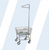 Our wire laundry carts have been the standard of the industry for over 70 years. They are used in the majority of America's coin laundries as well as on-premise and commercial laundries. They are used internationally in over 20 countries and are built for years of trouble free service.

Our Standard Laundry Cart with an Antimicrobial finish
Antimicrobial finish inhibits the growth of bacteria and fungi
Cart comes with a sturdy single pole rack for hanging garments
Bases are built with fully welded 7/8" heavy steel tubing and are guaranteed for life against breakage
Features our patented 5" Clean Wheel System™ casters with non-marking polyurethane tires. They reduce debris pick up in hubs. The ball bearing design gives years of trouble free service
New bearing raceway guards shield top caster bearings from dirt and chemicals
New larger, softer non-marking bumpers help protect equipment and walls from damage

Dimensions: 26.5"L x 22"W x 11"D x 66.5"H
Product Weight: 41 lbs
Bushel Capacity: 2.50

ANTIMICROBIAL BASKET COLOR OPTIONS
ANTIMICROBIAL GRAY, STANDARD FINISH

ANTIMICROBIAL BASE/RACK COLOR OPTIONS
ANTIMICROBIAL GRAY, STANDARD FINISH
