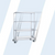 Linen Cart 18x48x72, 4 Wire Shelves