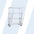 Linen Cart 24x36x72 w/ Solid Bottom Shelf