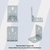 WHIRLPOOL #W11561937 - BRKT ANGLE
