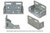 Milnor #04 24143A - FESTOON TRACK MTG BRACKET (CO