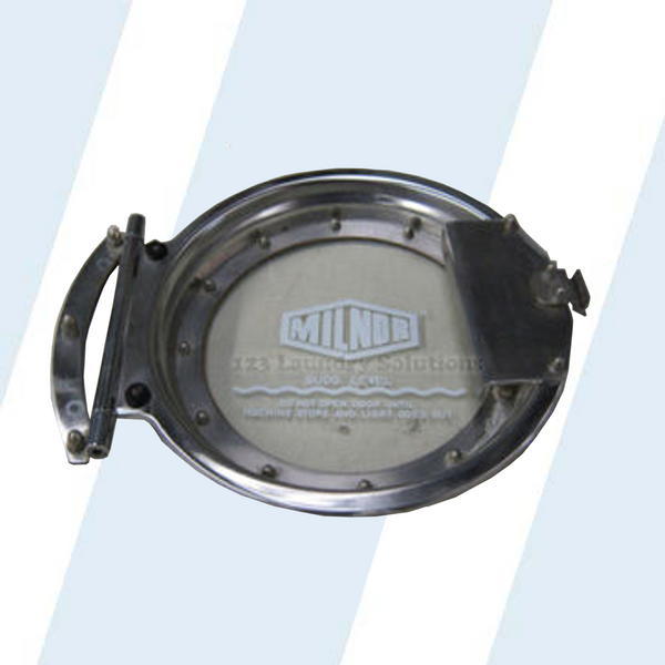 Milnor 35lb & 50lb  Front Load Washer, Complete Door