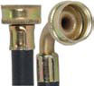 Fill Hose, Hi-Pressure, 8', 3/4" x 3/4", No Washers, 90 Elbow
