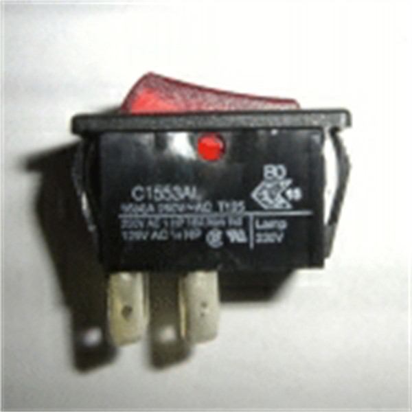 >> Generic SWITCH,ON-OFF,RED ILLUMINATED,250VAC,DPST 24001251