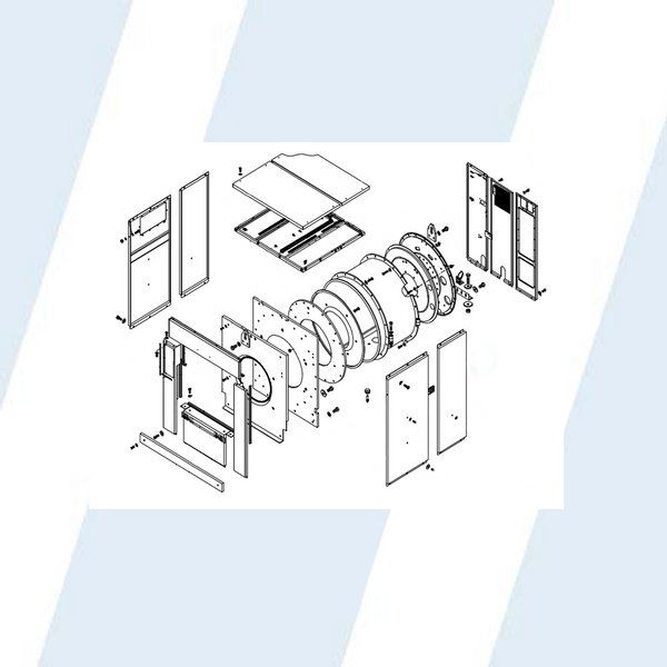Continental Gir bau #10007904 - THREE-PHASE WORM GEARMOTOR