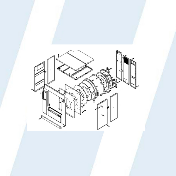 Continental Girbau #10-0139 - MOTOR 250W/680TR/230-400V-50HZ