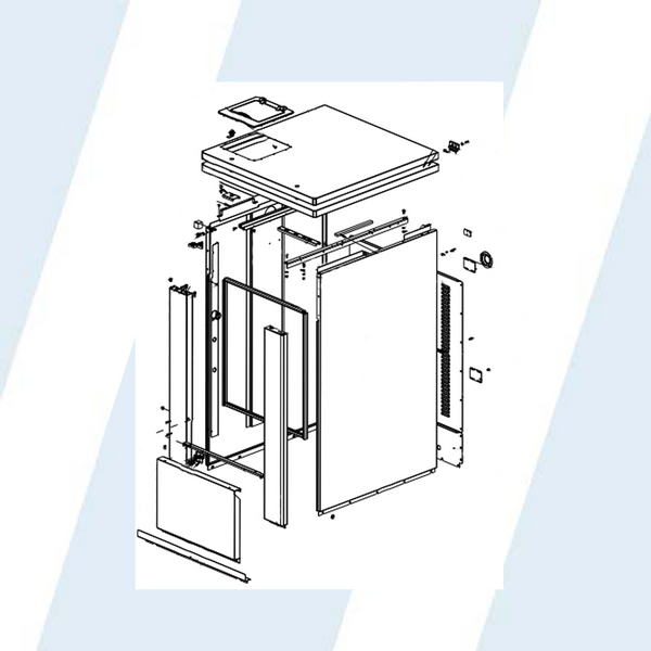 Continental Girbau #10073658 - TOP COVER