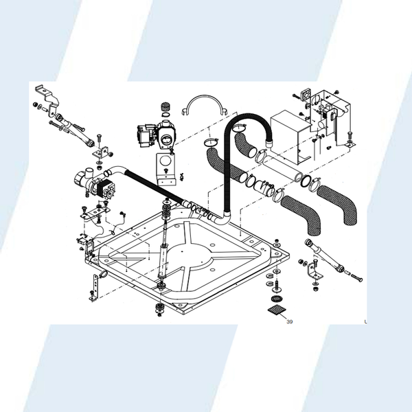 Continental Girbau #10-0862 - CENTRAL. FAN 2800TR 1,1K