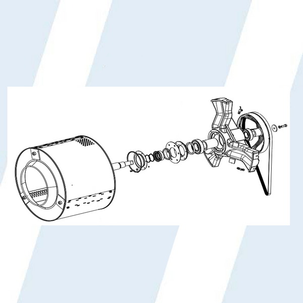 Continental Girbau #10-0941 - POUL/TR/S/VECO/8X13/D125