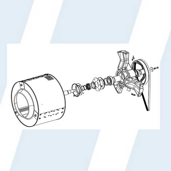 Continental Girbau #10-1015 - PULLEY TOOTHED VECO HTD34-8M20