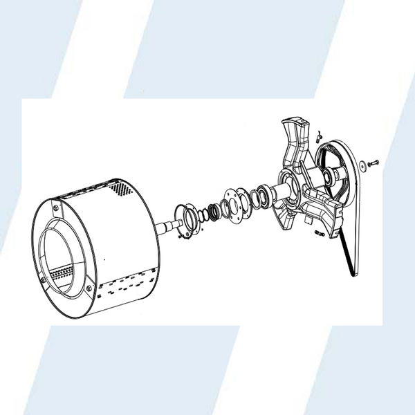 Continental Girbau #10-1081 - PULLEY/TOOTH/VECO/HDT38-8M0