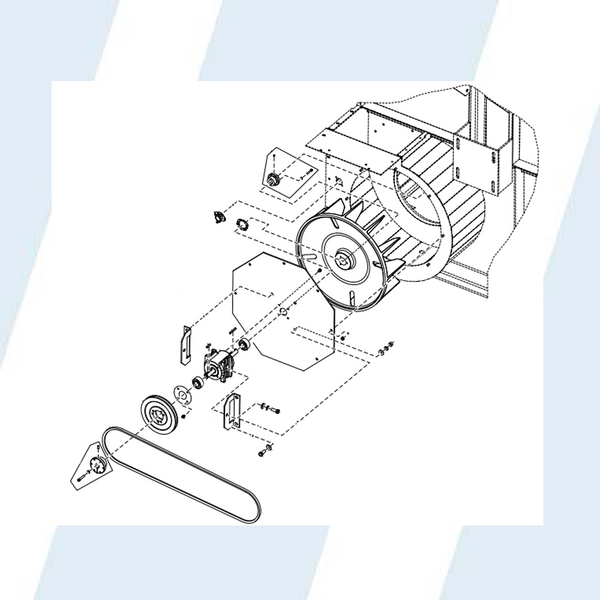 Continental Girbau #10-1185 - Fan IP54-38M3/H24