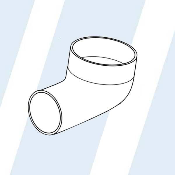 Continental Girbau #10136802 - RUBBER ELBOW