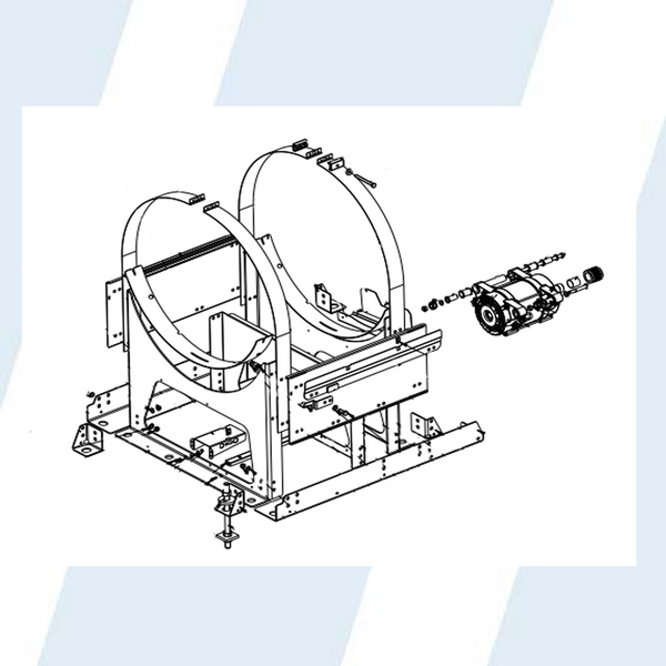 Continental Girbau #10-2076 - MOT/V/PT/F400-370W-135TR/MN-M4A