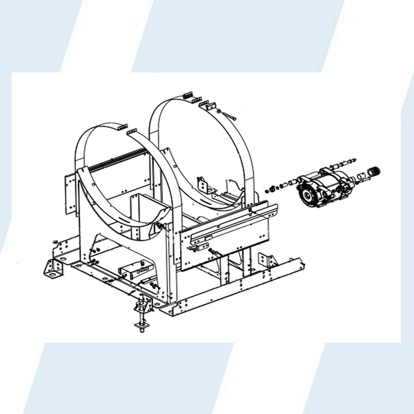 Continental Girbau #10-3052 - MOT/E/FL160-750W-37T-440V/60HZ