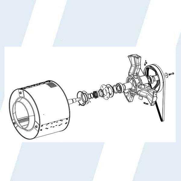 Continental Girbau #10609949 - TRACTION SHAFT SET