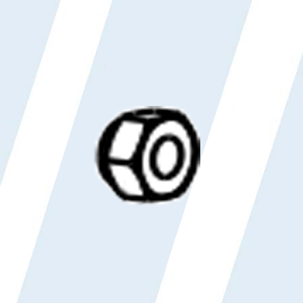 Continental Girbau #11-0004 - NUT RING DIN DE 6 - REPLACED BY #176834