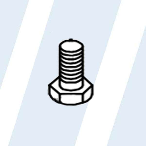 Continental Girbau #11-0721 - TF HOLLOW HEX HEAD SCREW ZINC 4x12