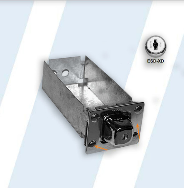 ESD MacGard BG XL-8 Money Box - High Security Lock 72306-XE | 123LaundryShop