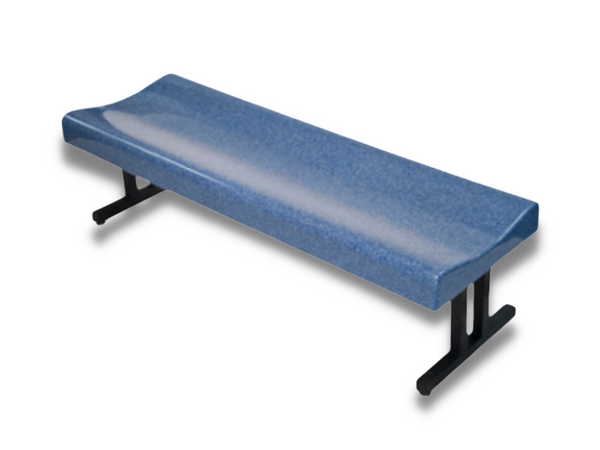 Fiberglass Backless Contoured Bench - BFS 48