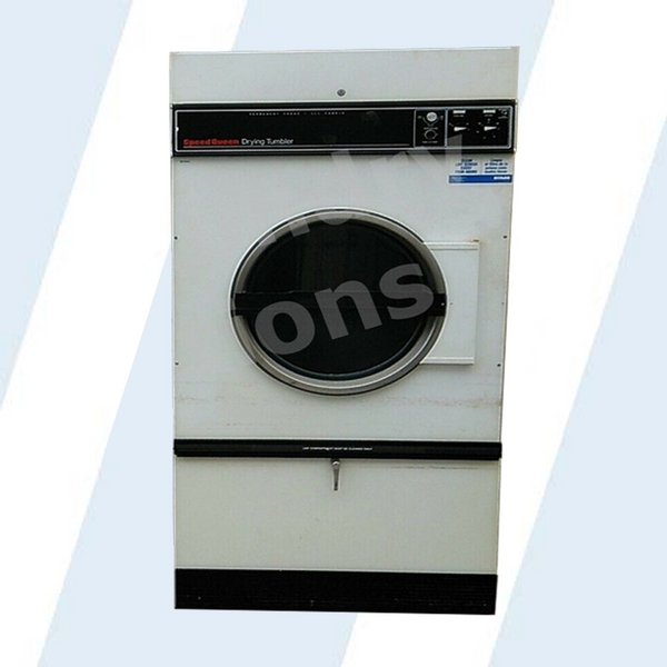 Speed Queen 75lb Dryer STB75CG 3PH 60HZ with reverse capability (used)
