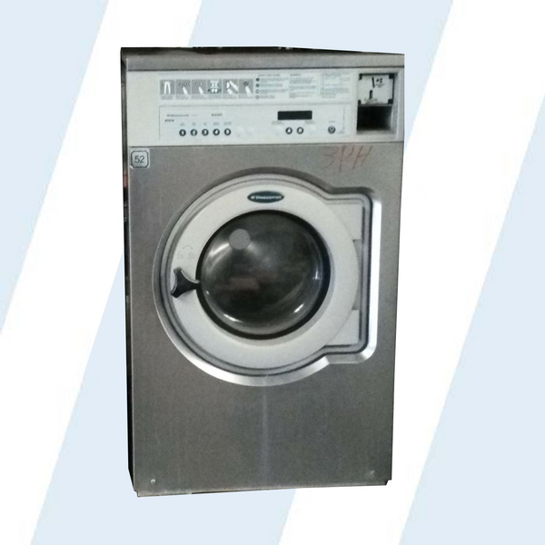 Wascomat Front Load Washer Coin-Op 30LB 3PH 220V E630 Stainless Steel 