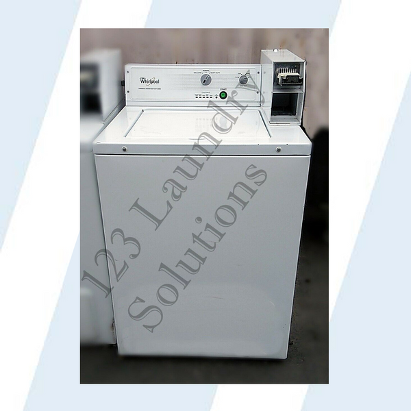 Whirlpool top load commercial Washing Machine coin operated, CAE2743BQ0 , white, 115 Volts