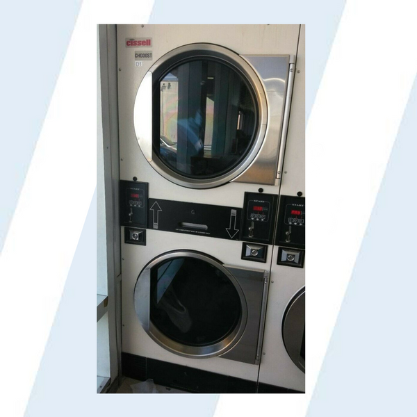 CISSELL/ALLIANCE 30 LBS STACK DRYER ITT30N3VB2G1W01 REFURBISHED SERIAL#0502003389