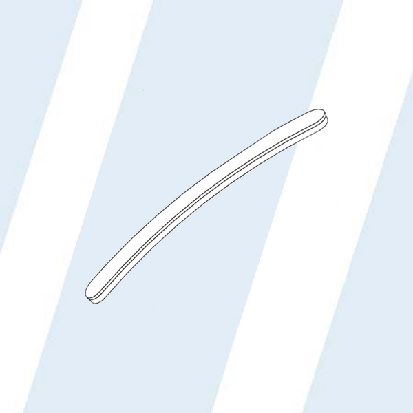 Milnor #02 03304A - "GASKET=SOAP  CHUTE 1/8"" EPDM"