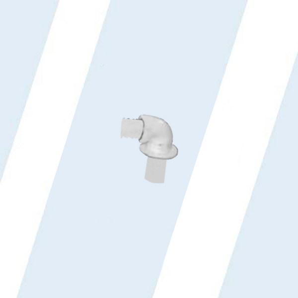Milnor #02 03588Q - WATER INLET ELBOW