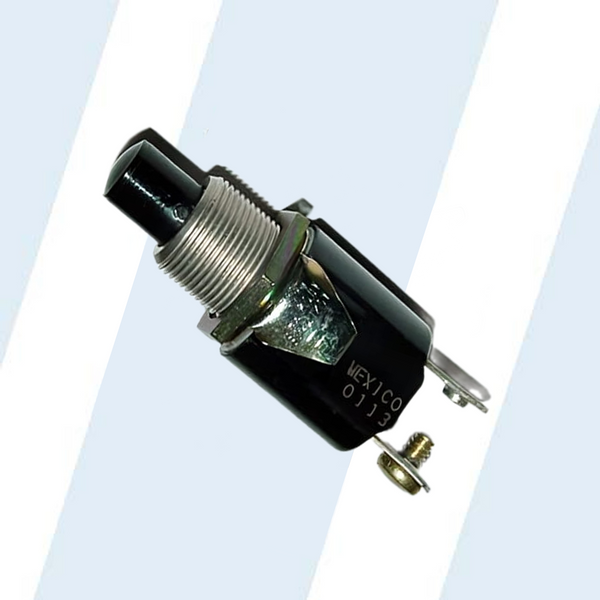 Milnor #09R001 - PBSW  SPST NO-MOM 1/4A 250V