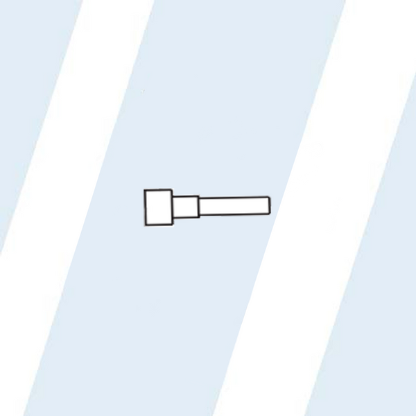 Milnor #15H091 - STRGHTPIN 5/32''X2.25 LG ZINC